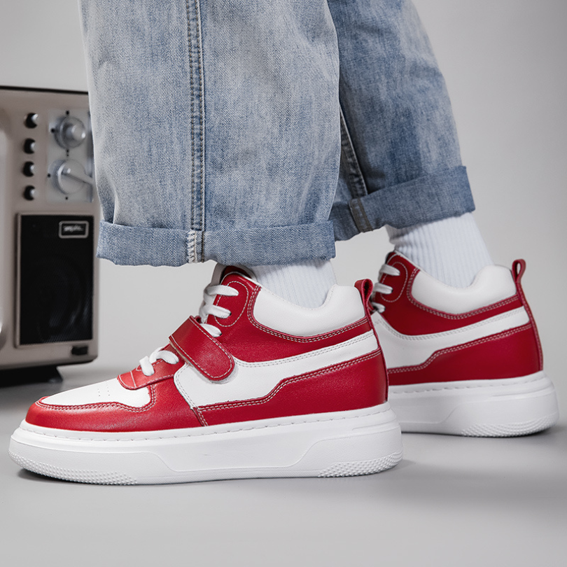 Sneaker Casual Nettuno con Rialzo +8 cm