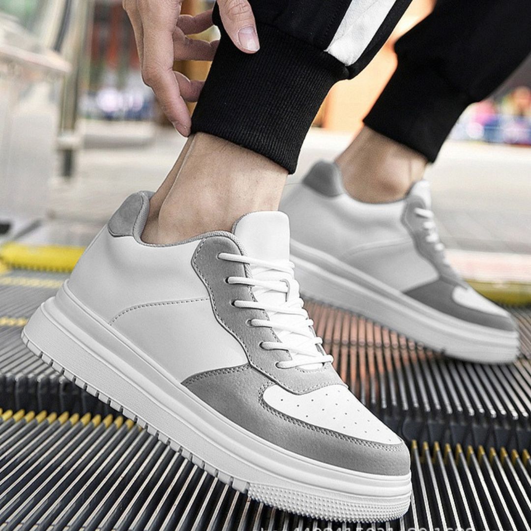 Sneaker Casual Solare con Rialzo +8 cm