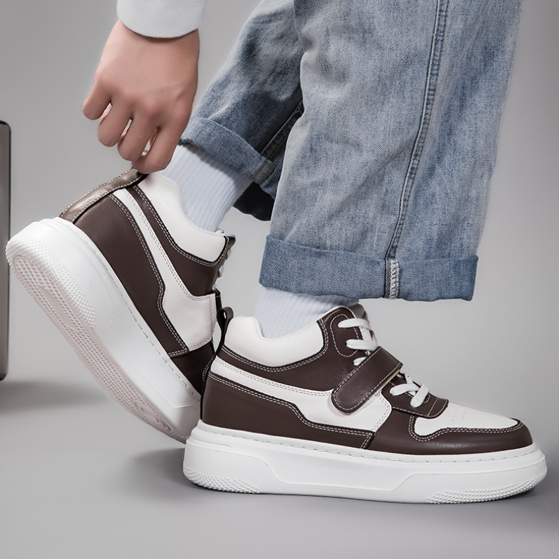 Sneaker Casual Nettuno con Rialzo +8 cm