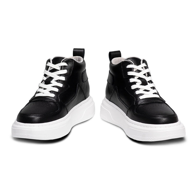 Sneaker Urban a Collo Alto Nebulosa con Rialzo +8 cm
