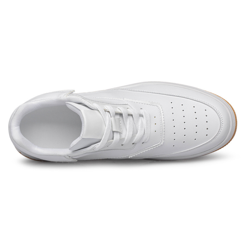 Sneaker Casual Celeste con Rialzo +10 cm