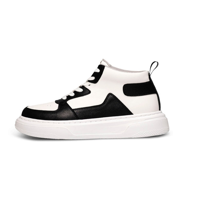 Sneaker Urban a Collo Alto Nebulosa con Rialzo +8 cm