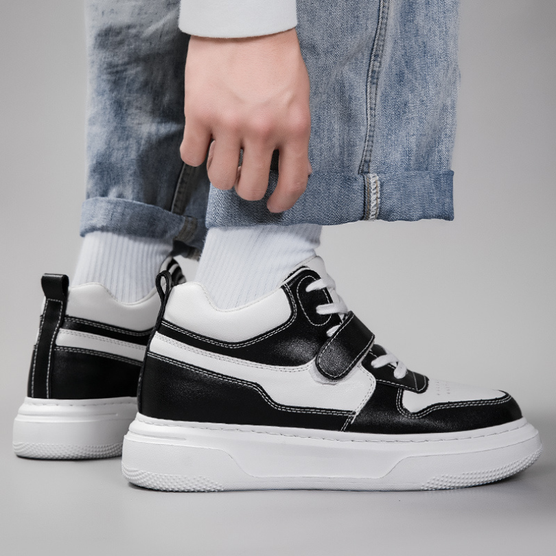 Sneaker Casual Nettuno con Rialzo +8 cm