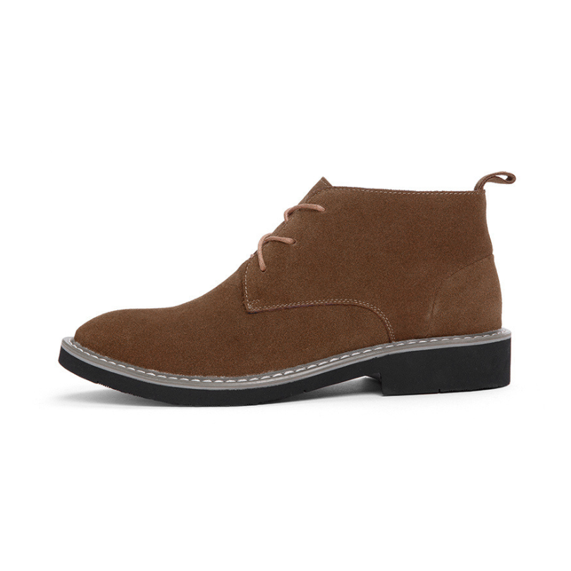 Stivaletto in Camoscio Eclipse con Rialzo +8 cm