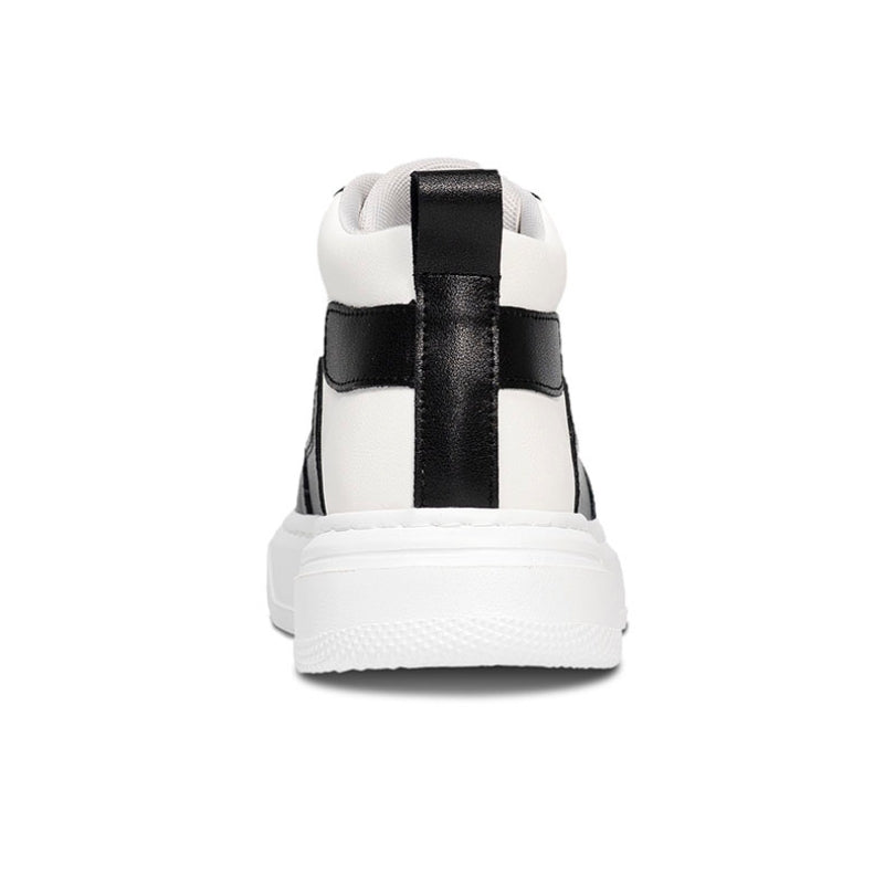 Sneaker Urban a Collo Alto Nebulosa con Rialzo +8 cm