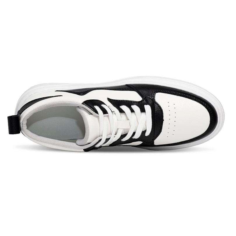 Sneaker Urban a Collo Alto Nebulosa con Rialzo +8 cm