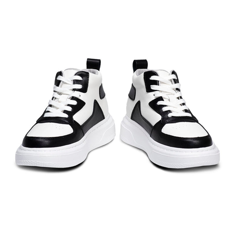 Sneaker Urban a Collo Alto Nebulosa con Rialzo +8 cm