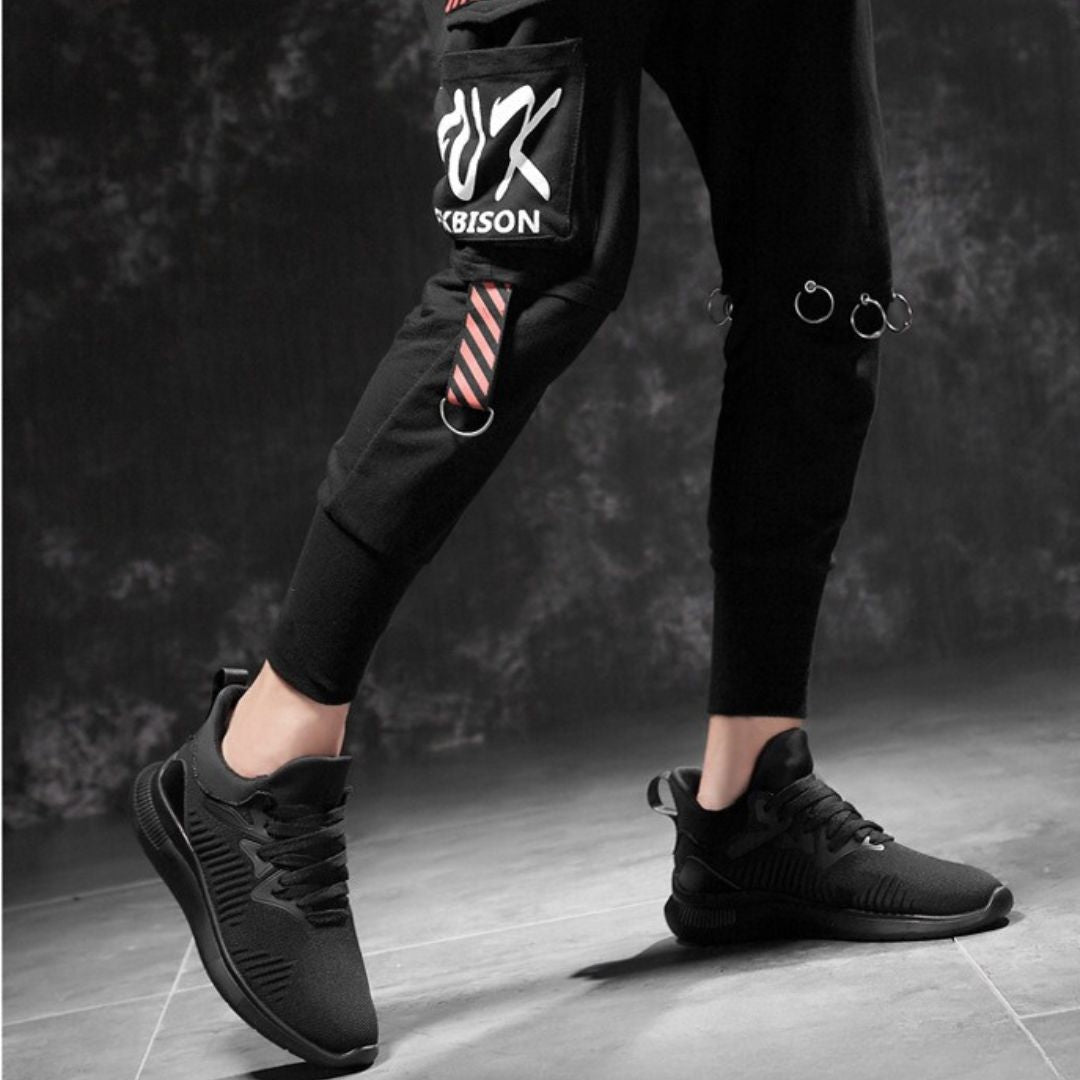 Sneaker Casual Tritone con Rialzo +8 cm