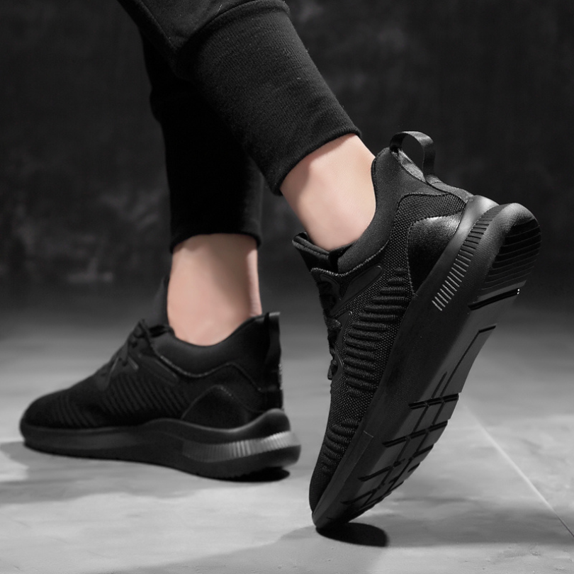 Sneaker Casual Tritone con Rialzo +8 cm
