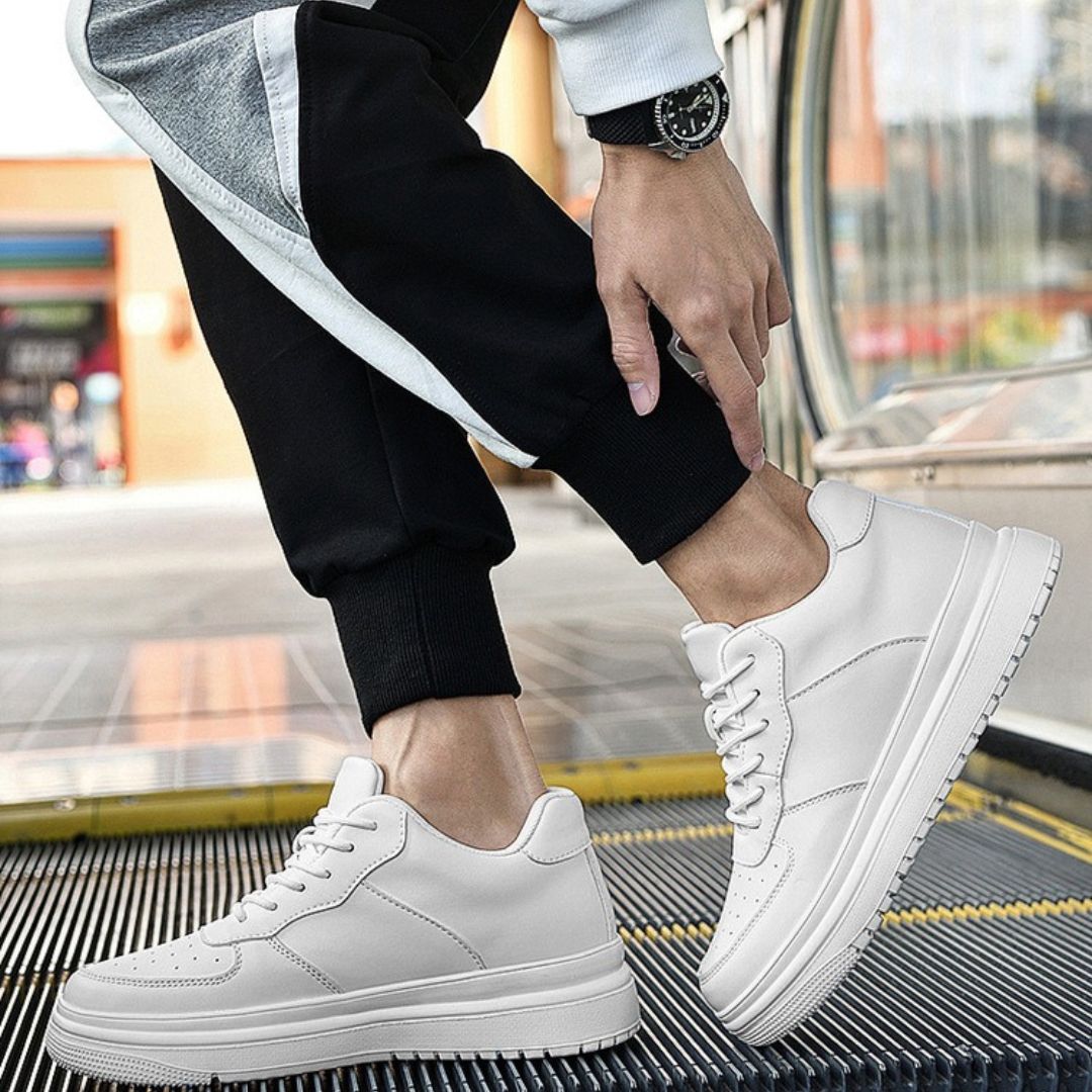 Sneaker Casual Solare con Rialzo +8 cm