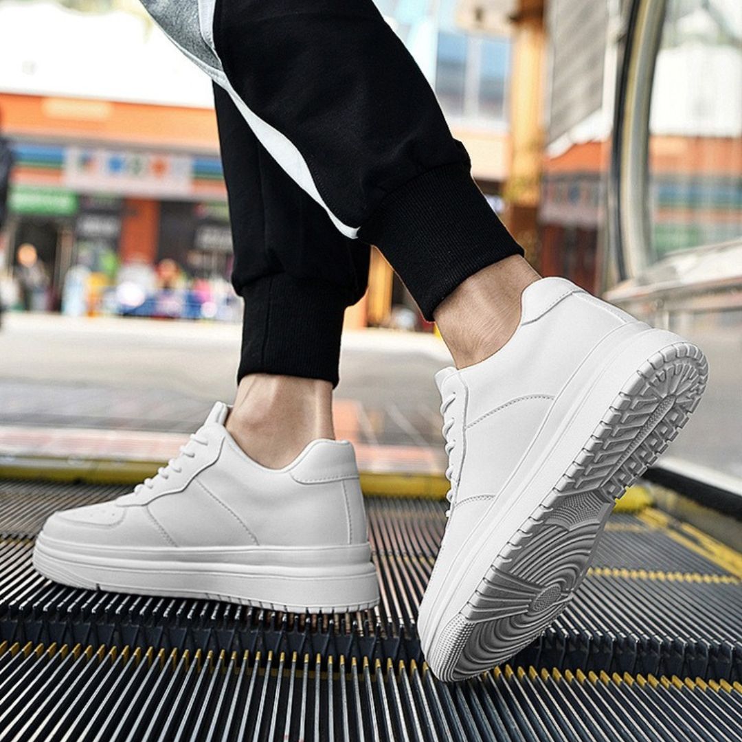 Sneaker Casual Solare con Rialzo +8 cm