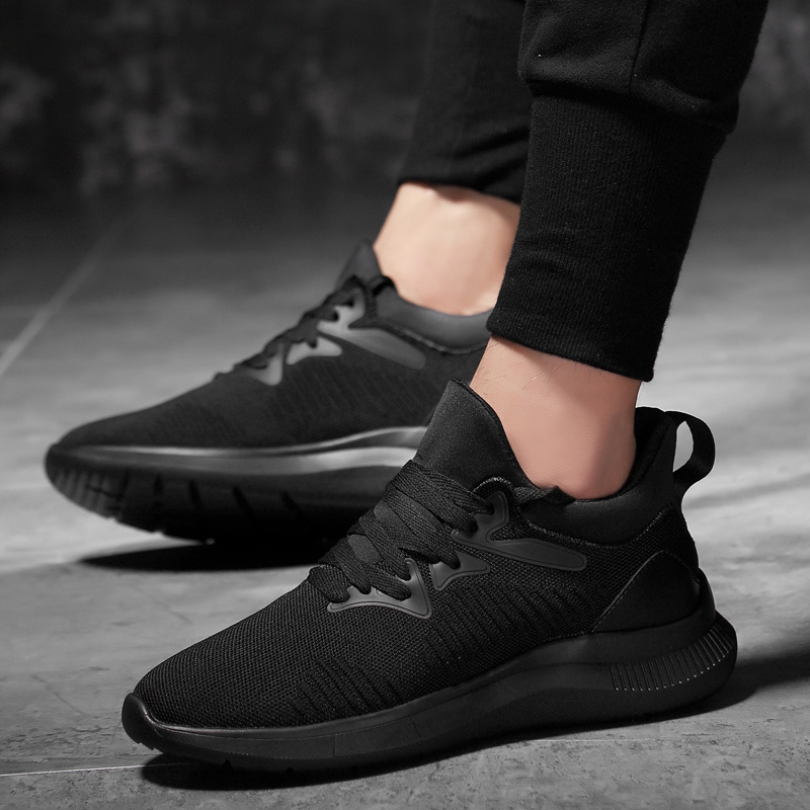 Sneaker Casual Tritone con Rialzo +8 cm